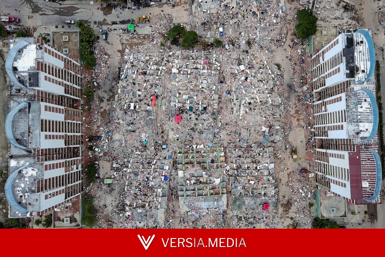 Passa de 4 mil número de mortos nos terremotos na Venezuela