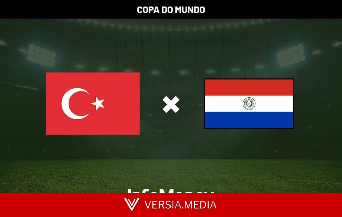 Onde assistir Turquia x Paraguai?