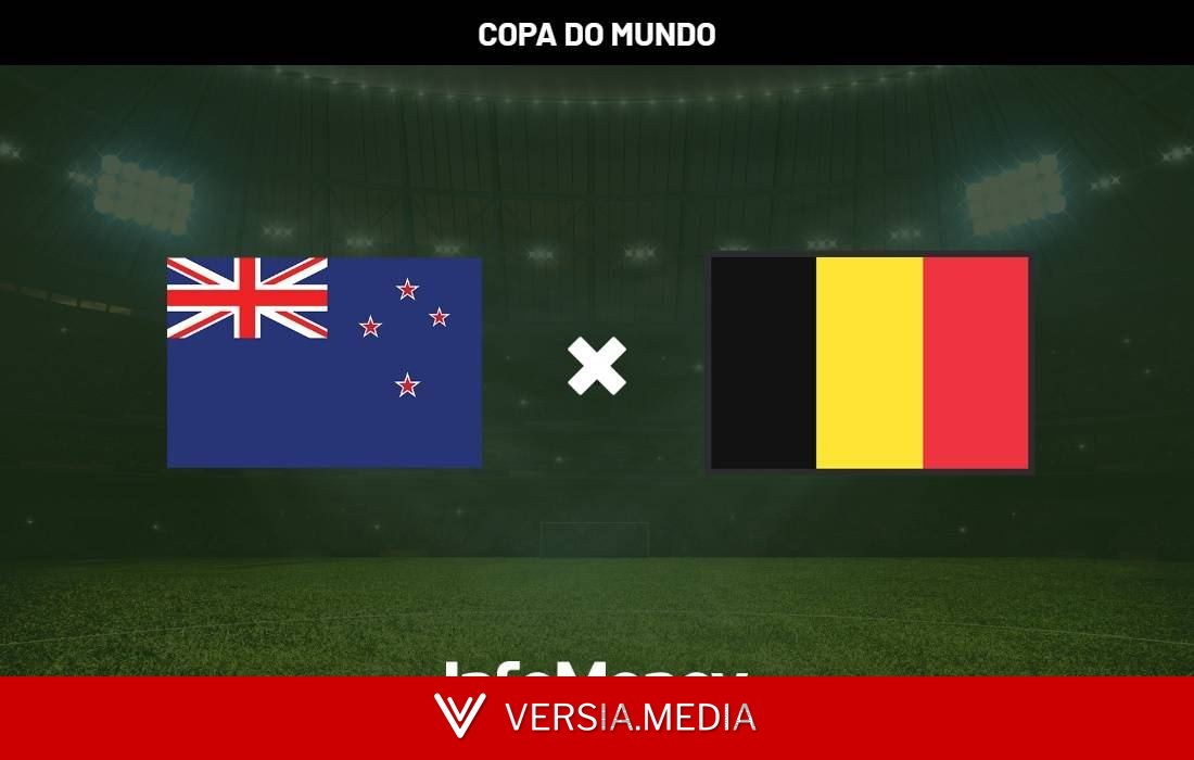 Onde assistir Nova Zelândia x Bélgica?