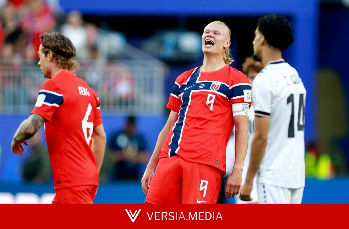 Haaland faz dois e comanda goleada da Noruega sobre o Iraque